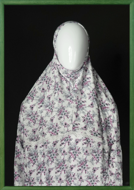 Husna Luxury Printed Khimar for Salah & Everyday Modesty- HUS 103 - Image 3